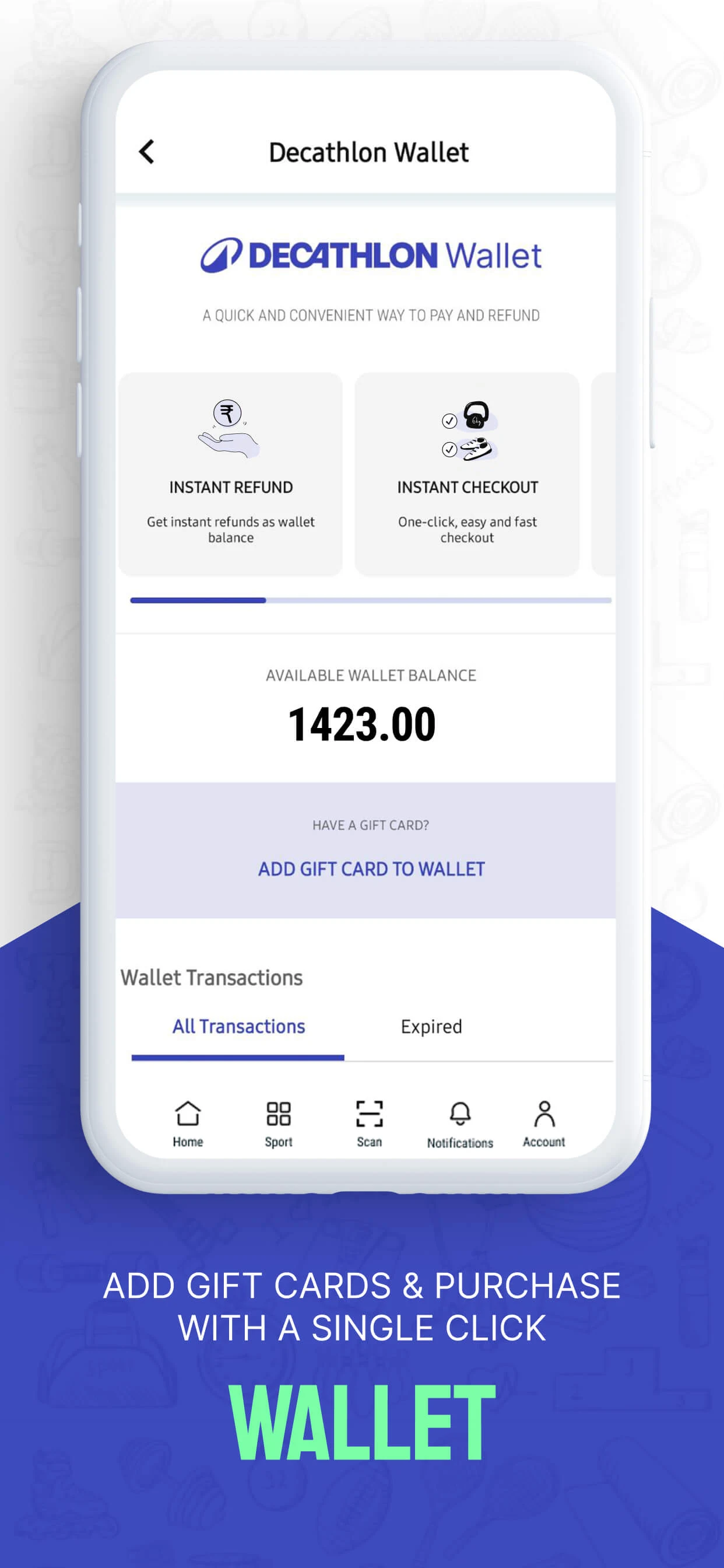 Decathlon Sports Shopping App screenshot