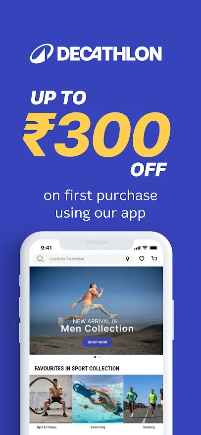 Decathlon Sports Shopping App screenshot