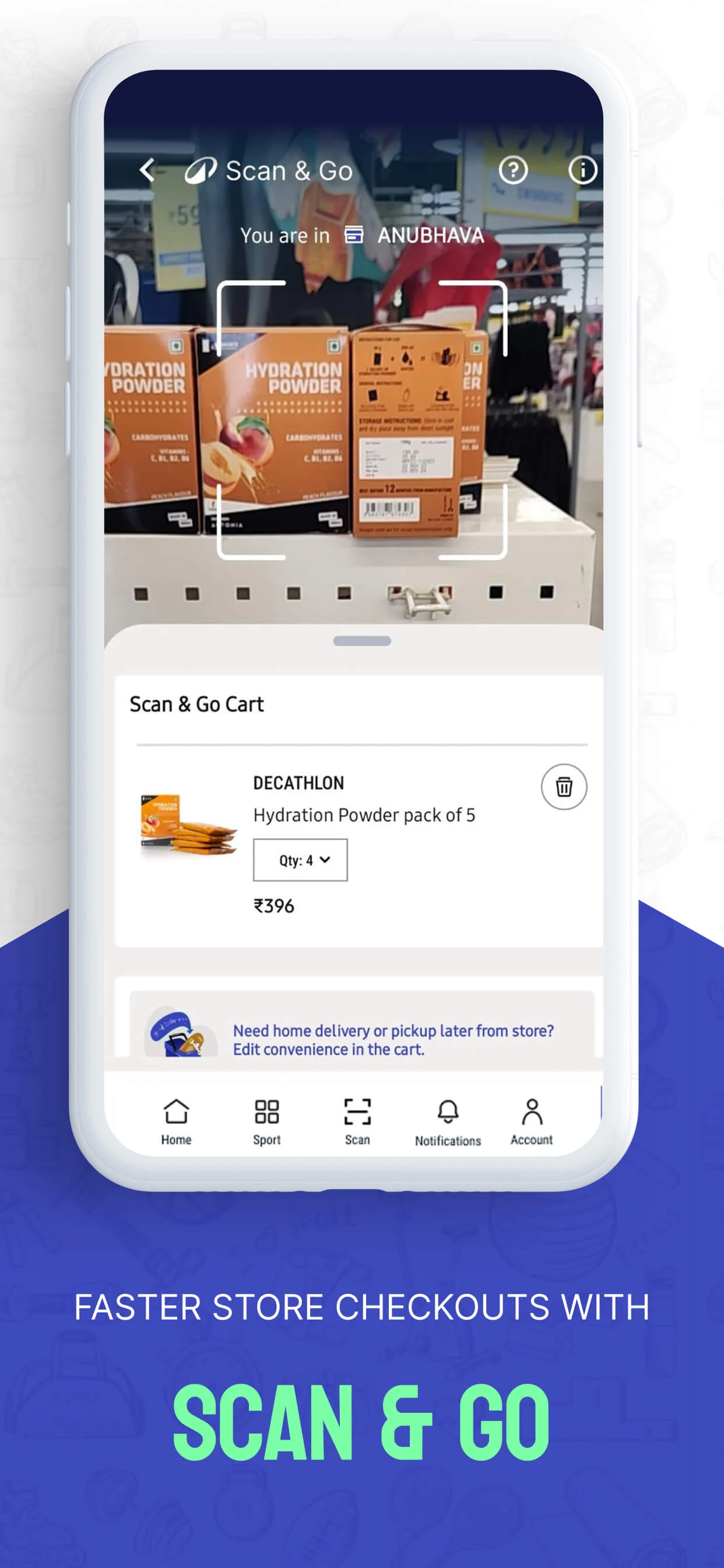 Decathlon Sports Shopping App screenshot